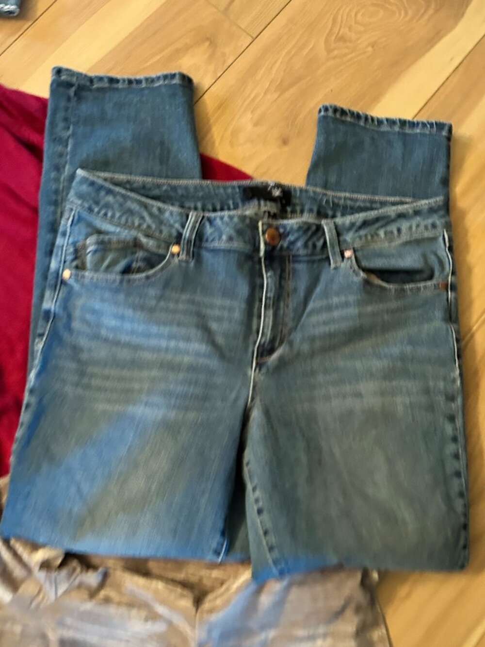 1822 size 16 blue denim pants jeans womens jean sixteen